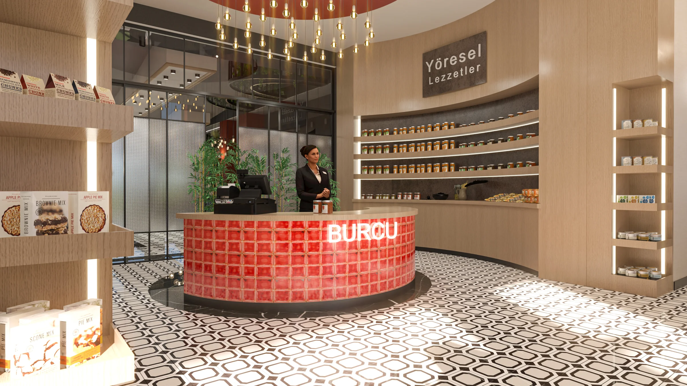Burcu Gıda Reyon / Restoran · Proje görselleştirmesi 7