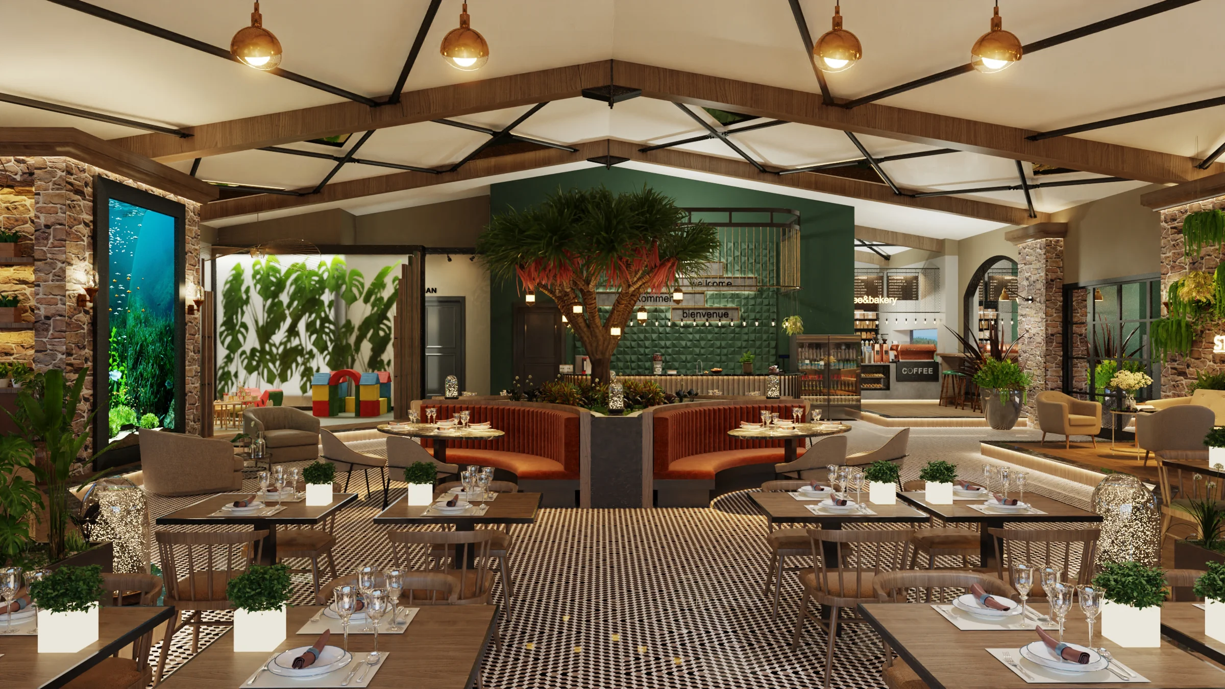 M Steak House · Proje görselleştirmesi 4